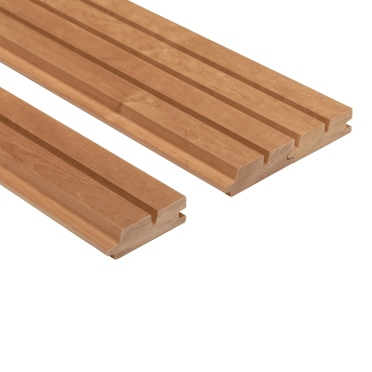 Thermo Alder Sauna Wood Cladding ROMBTO 90mm (Pack of 4)