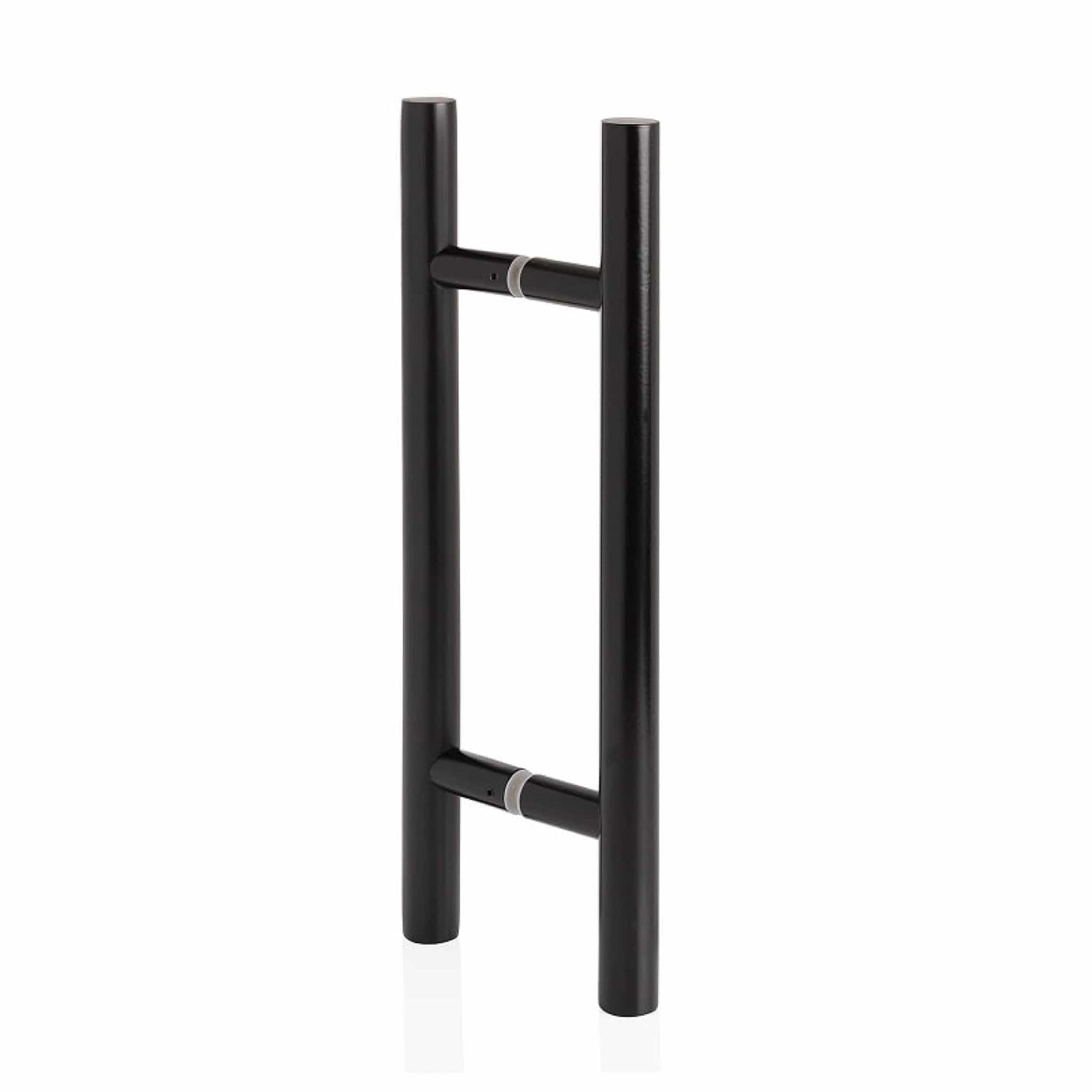 Premium Sauna Door Handle Black (Metal/Wood) by Andres Glass