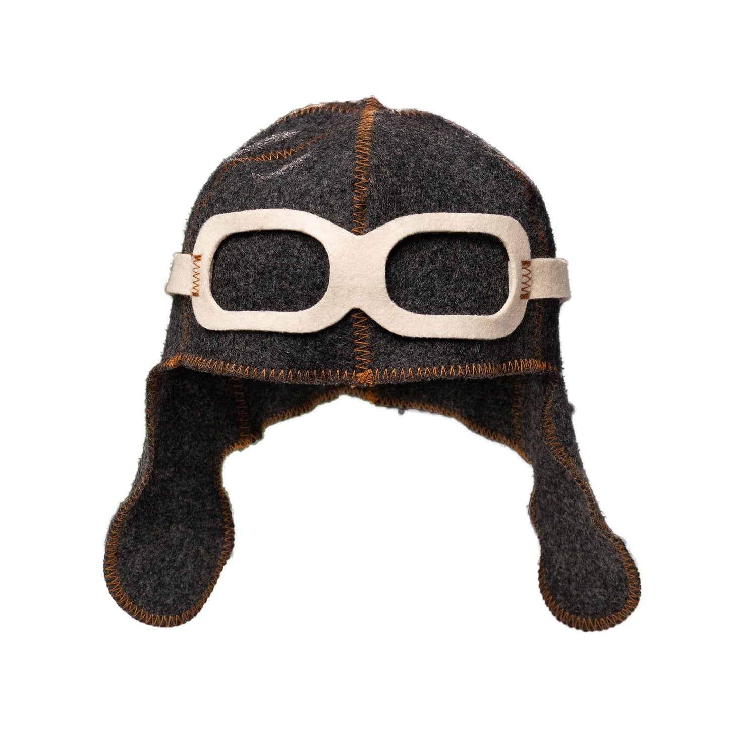 Novelty Pilot Sauna Hat 100% Wool