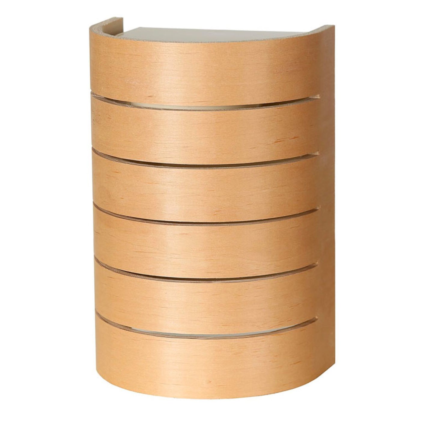 Raita Half Round Sauna Light in Birch