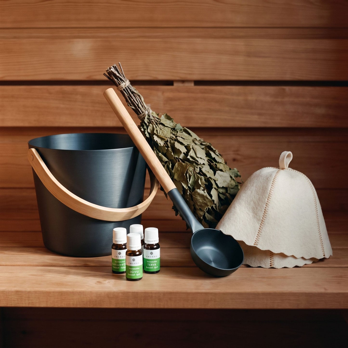 Traditional Finnish Sauna Bundle