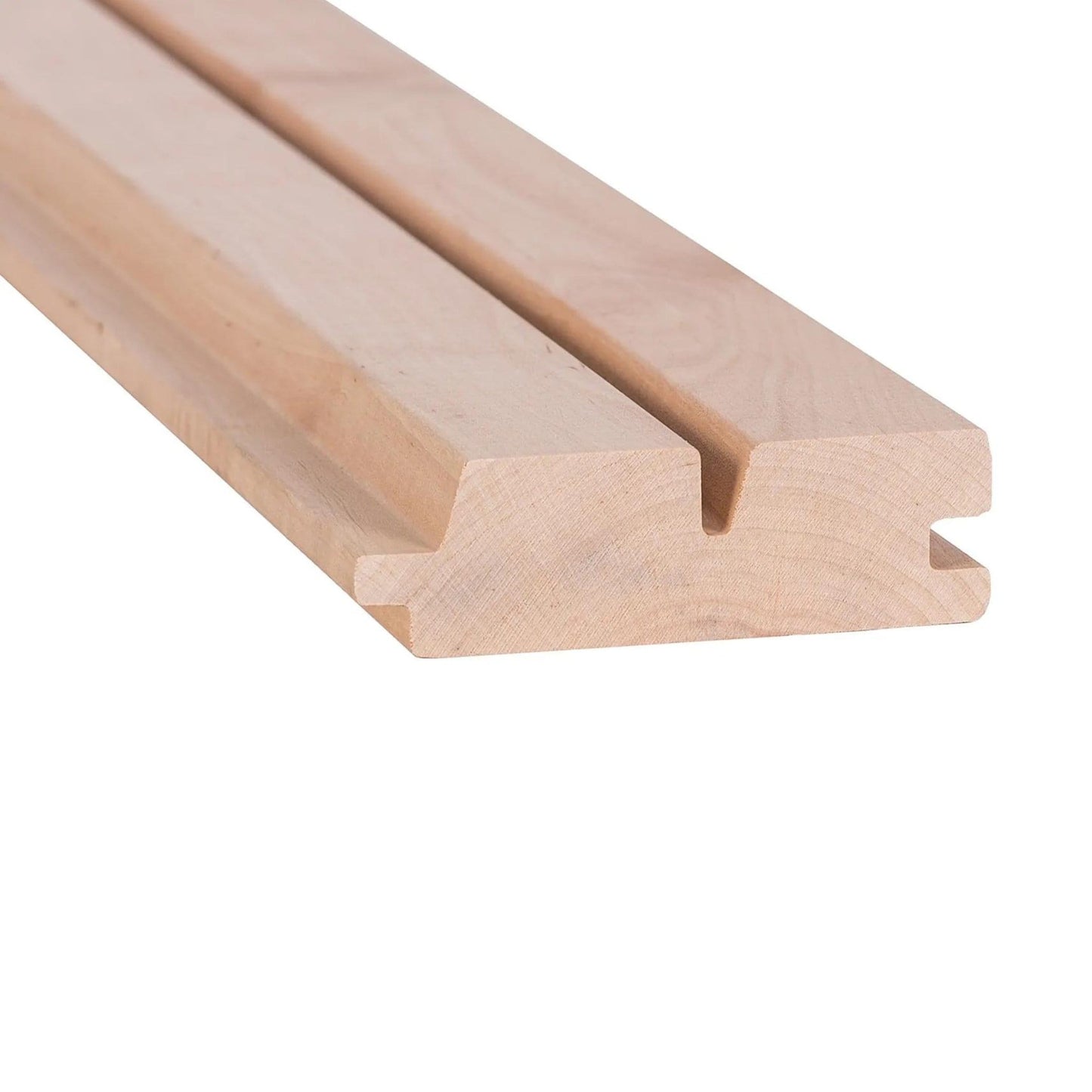 Alder Sauna Wood Cladding ROMBTO 90mm (Pack of 4)