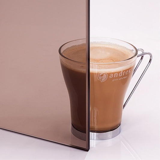 Bronze Glass Sauna Door with Pine Frame (Standard) | Finnmark Sauna