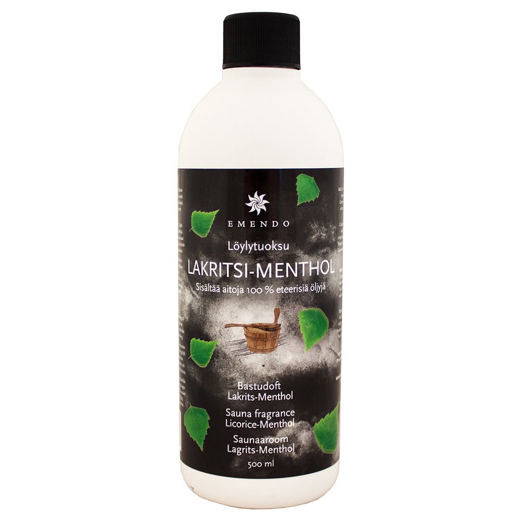 Emendo Licorice & Menthol Sauna Scent (500ml) | Finnmark Sauna Sauna Scents | Finnmark Sauna