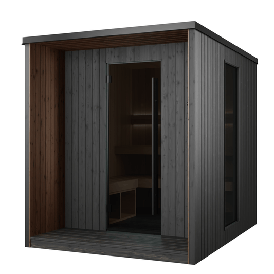 IGNIS® Black Outdoor Sauna (3-4 Person)