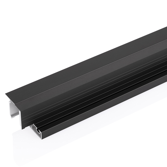 Glass Steam Room Door with Black Aluminium Frame (Benelux) - Frame