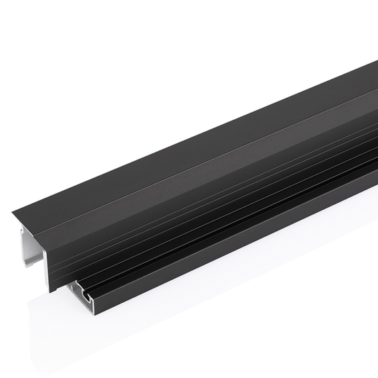 Glass Steam Room Door with Black Aluminium Frame (Benelux) - Frame