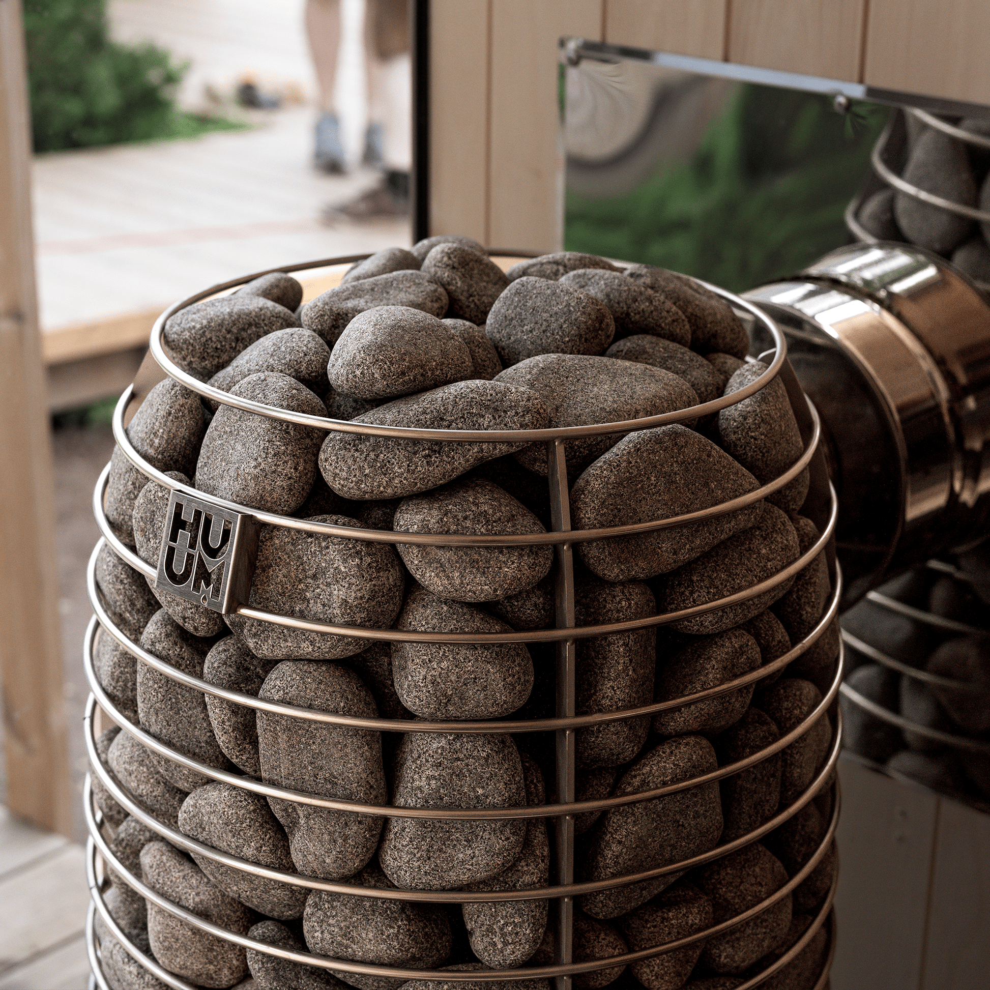 HUUM HIVE Flow Wood Burning Sauna Heater Wood Burning Sauna Heater | Finnmark Sauna