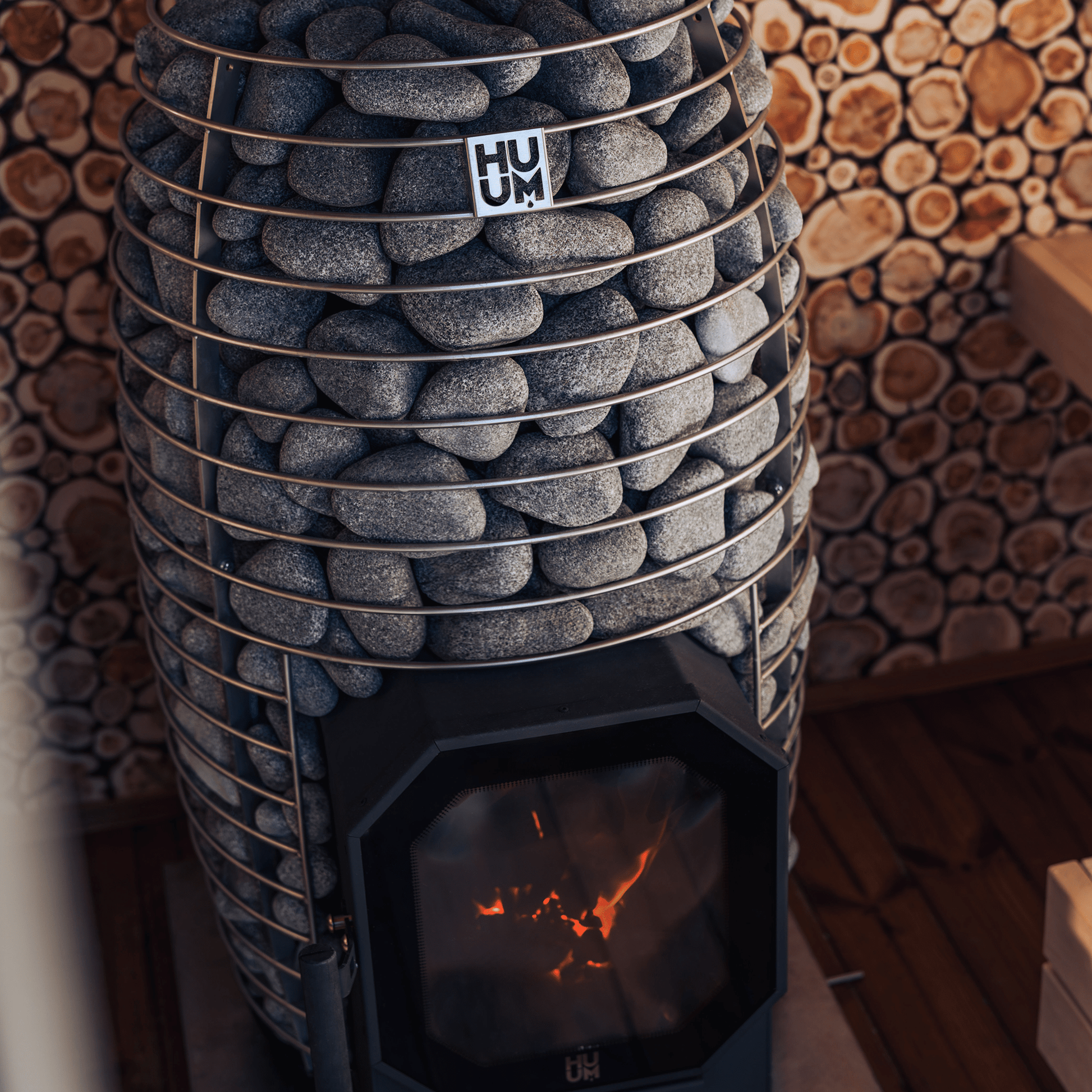 HUUM HIVE Flow Wood Burning Sauna Heater Wood Burning Sauna Heater | Finnmark Sauna