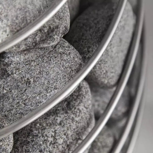 HUUM Sauna Stones - Rounded Olivine Diabase 15kg (5-10 cm) | Finnmark Sauna