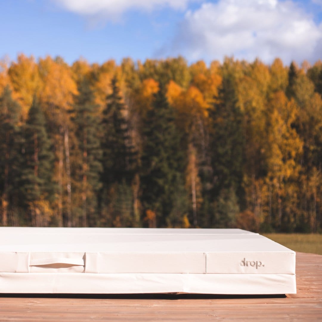 Lampi Outdoor Hot Tub by Drop Spa