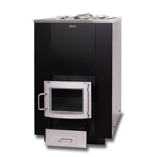 Narvi 30 & 50 Through-the-Wall Wood-Burning Sauna Heater