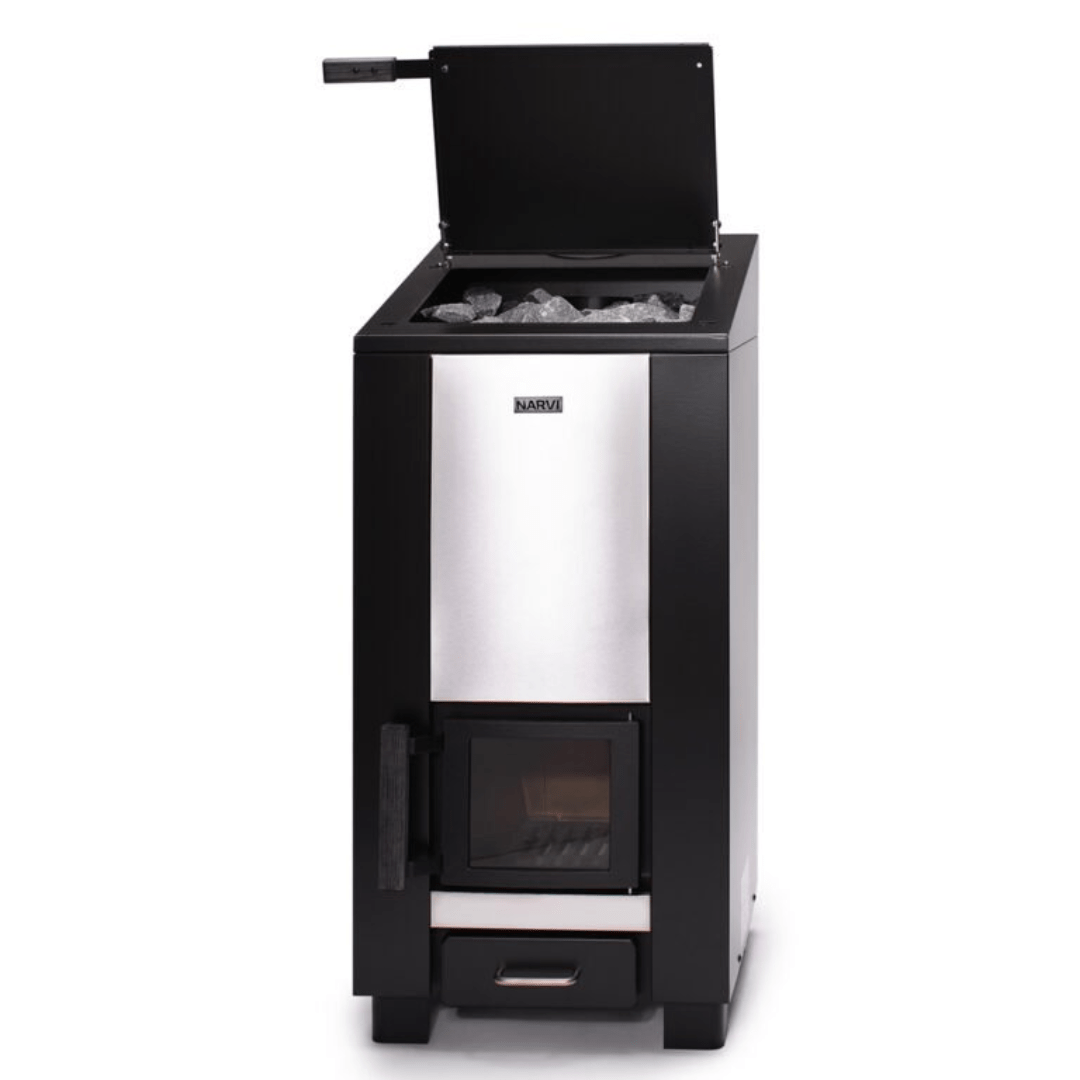 Narvi Steam Master Wood Burning Sauna Heater Wood Burning Sauna Heater | Finnmark Sauna