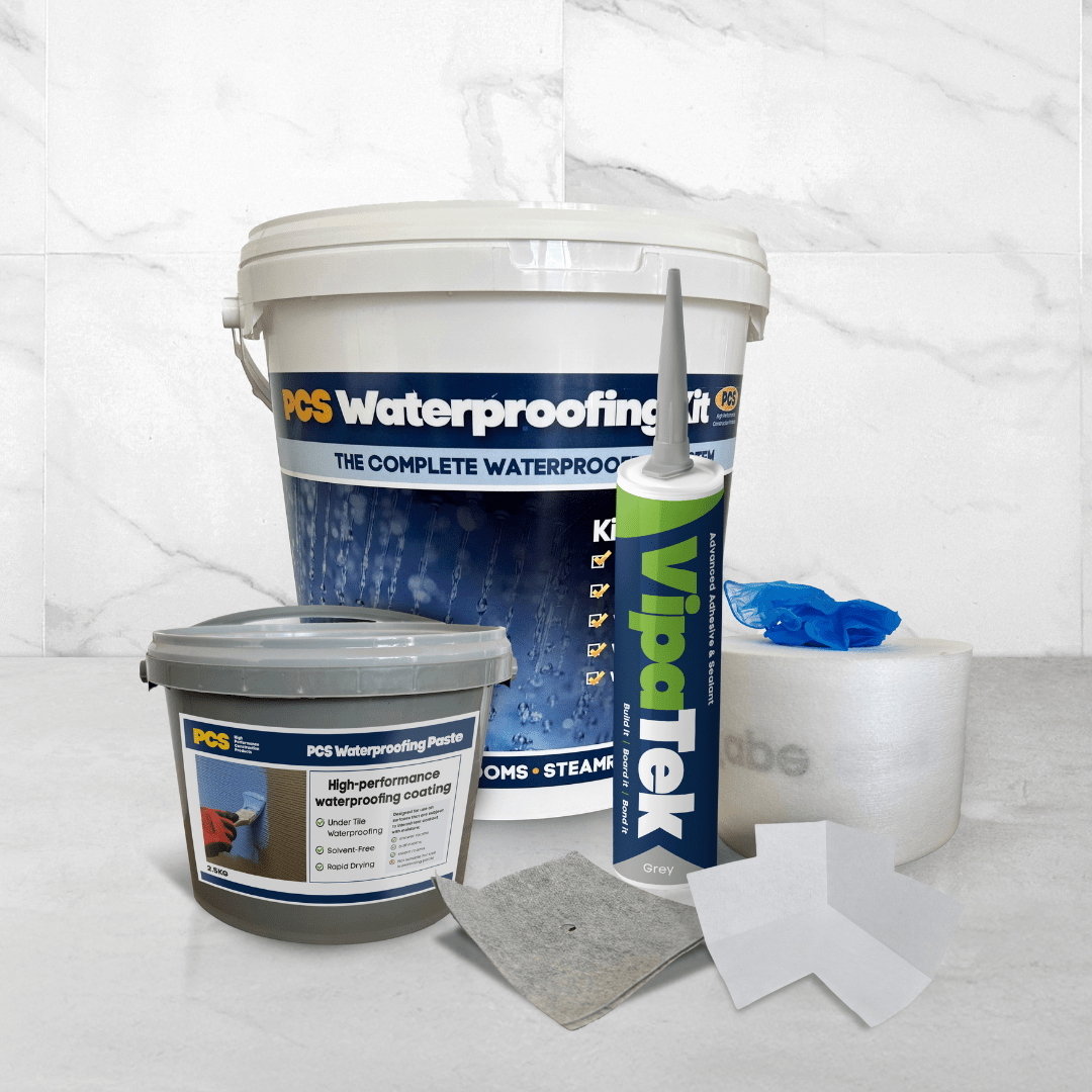PCS Waterproofing Kit for Steam Rooms