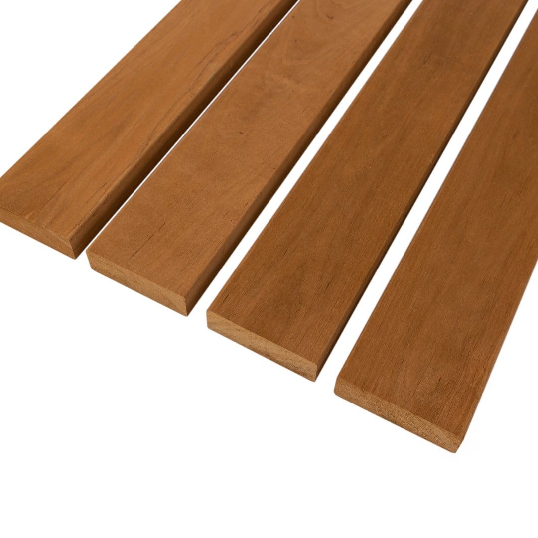 Thermo Alder Sauna Wood Bench Boards 120mm (Pack of 4)