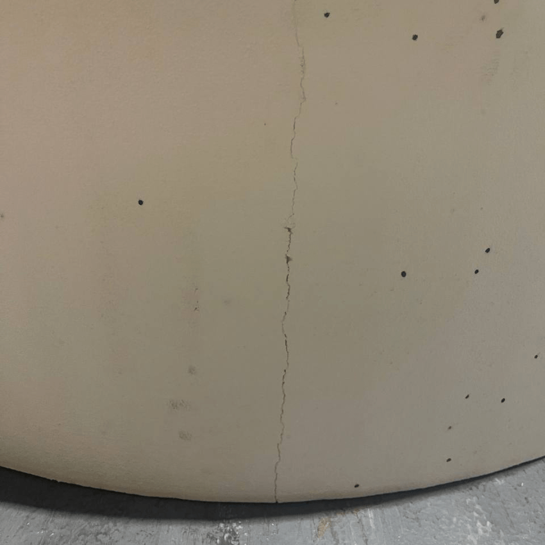 Tileable Steam Room Radius Corner - Buckingham (B - Stock) Steam Room Benching | Finnmark Sauna