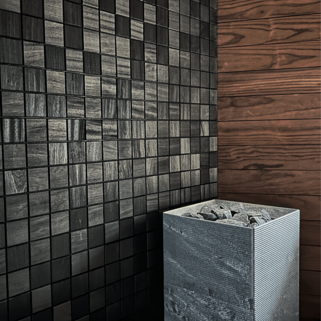 Tulikivi Tuisku Rigata Soapstone Electric Sauna Heater Cover Soapstone Cover | Finnmark Sauna