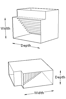 150mm Rectangular Ductwork 90° Square Bend