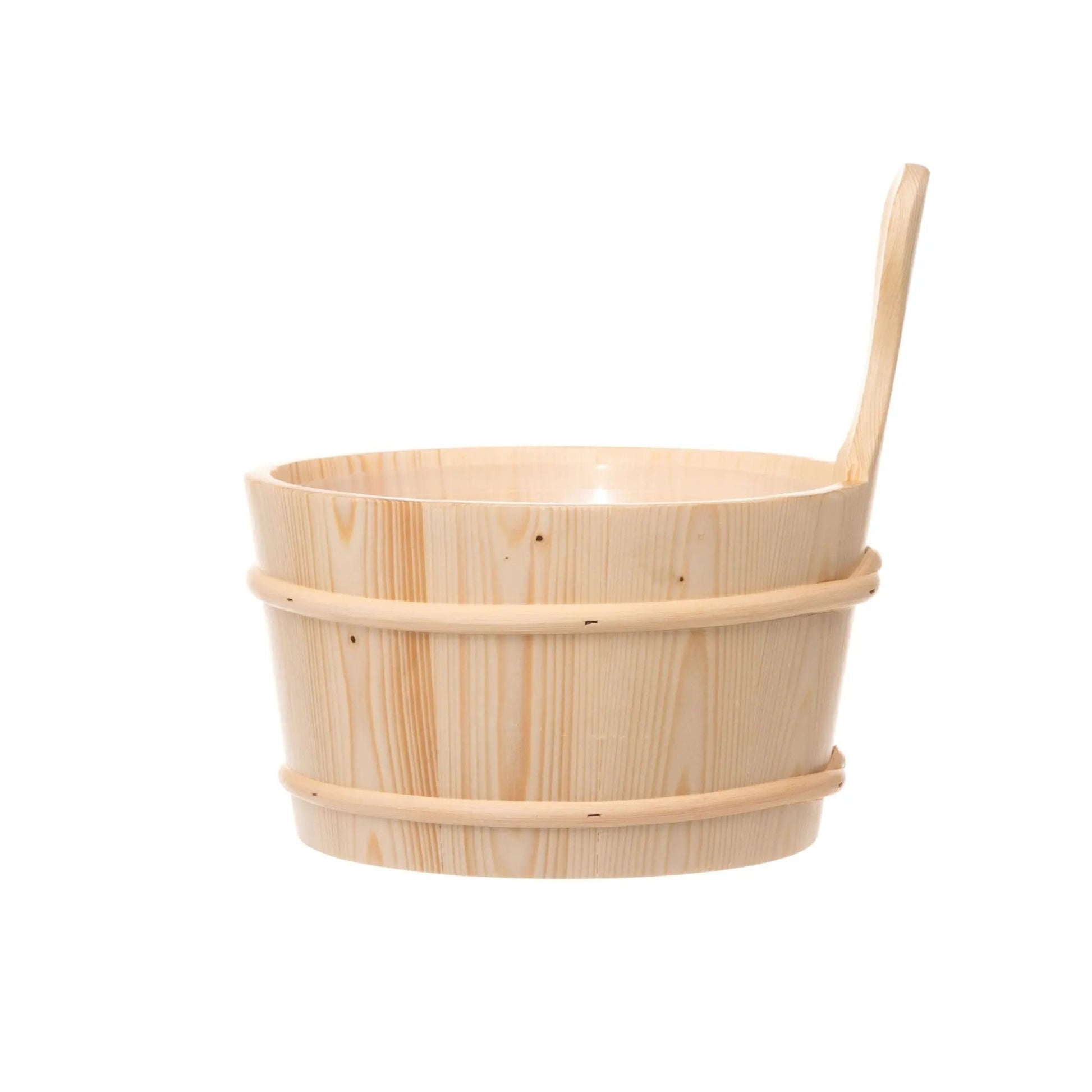 4 Living Sauna Bucket Spruce 4 Litre Sauna Bucket/Pail | Finnmark Sauna