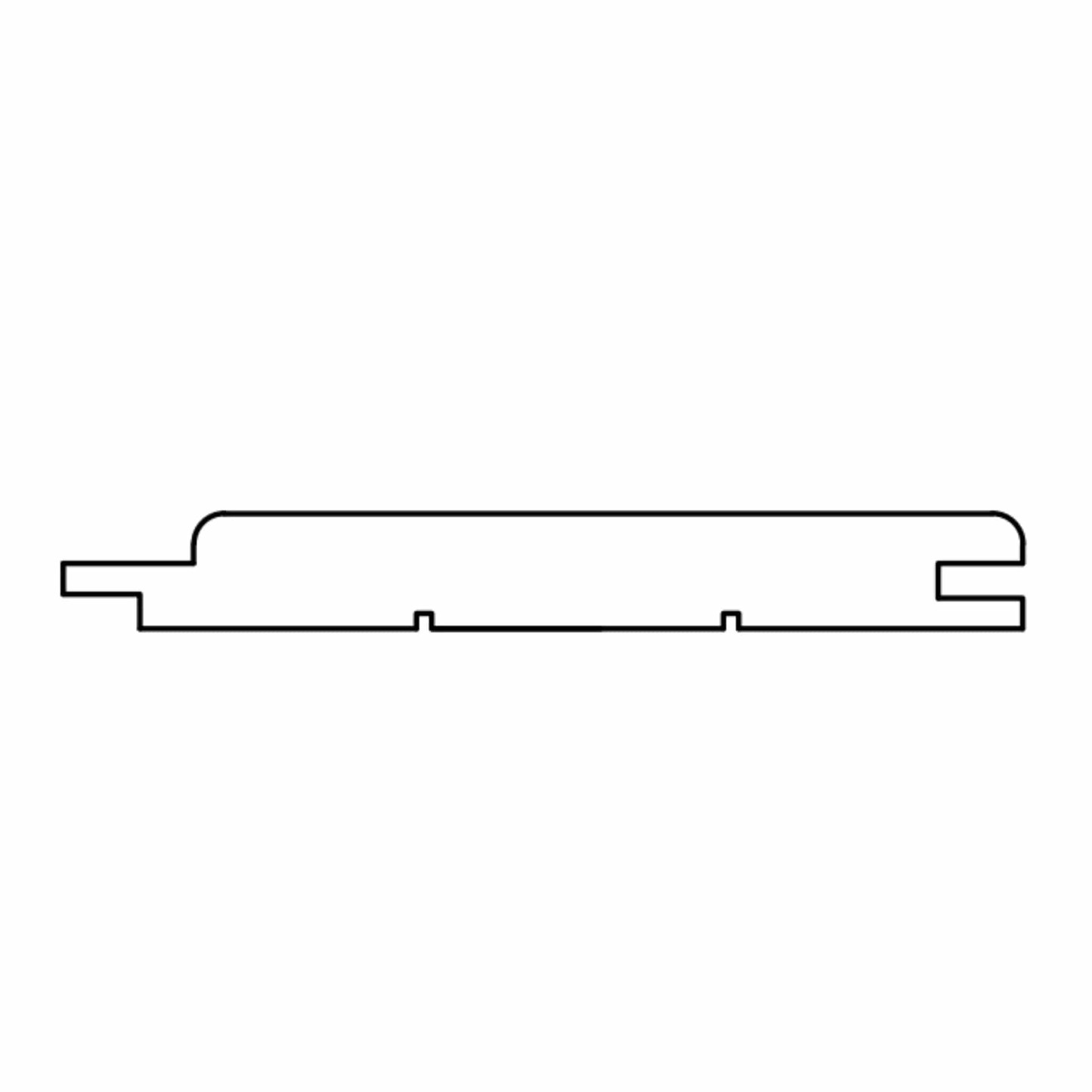 Alder Sauna Wood Cladding STP 90mm (Pack of 6)