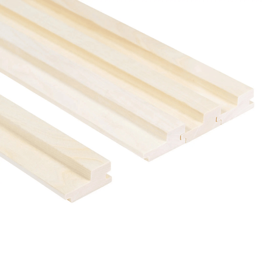 Aspen Sauna Wood Cladding Step 64mm (Pack of 4)