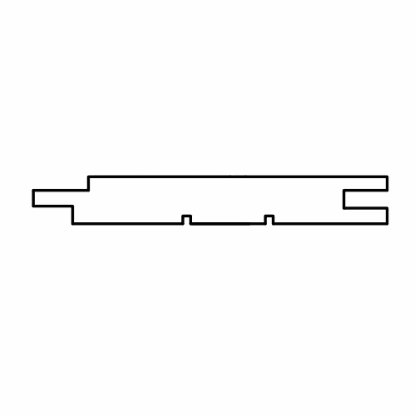 Aspen Sauna Wood Cladding STS4 90mm (Pack of 6)