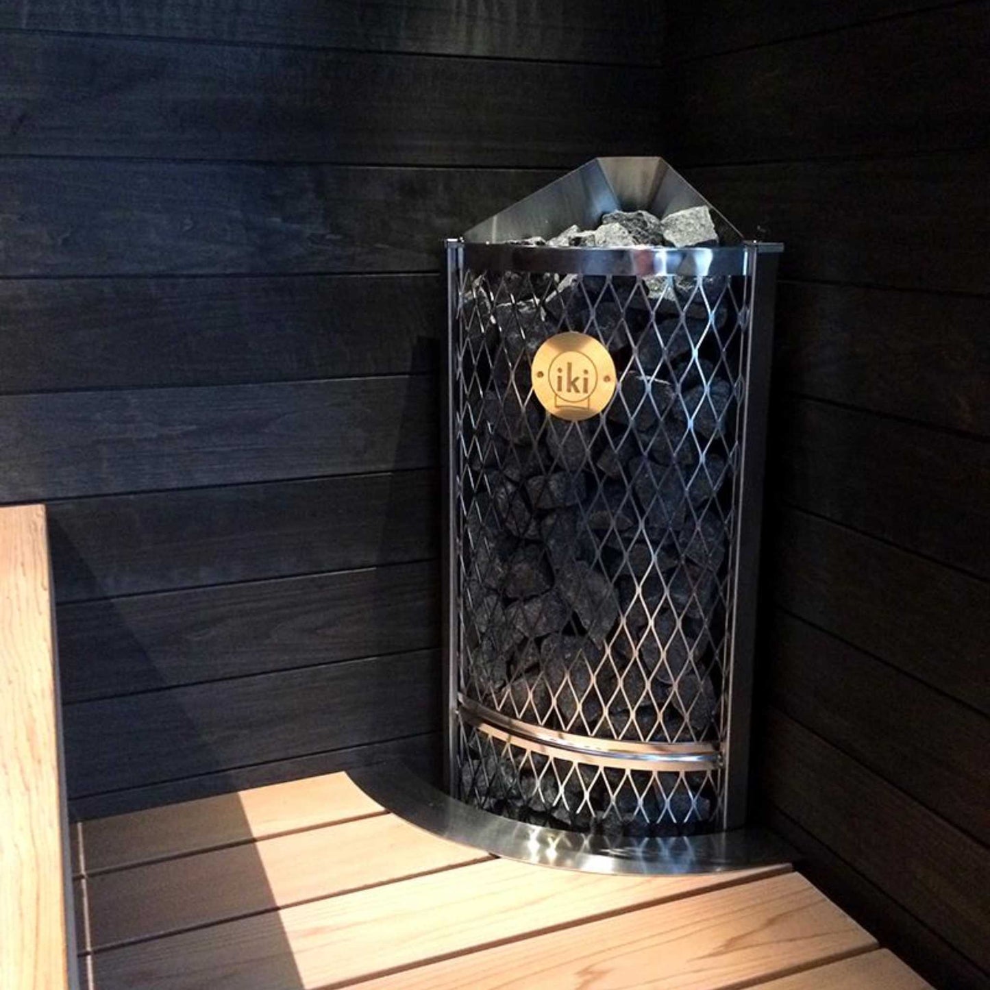 Corner IKI Electric Sauna Heater | Finnmark Sauna