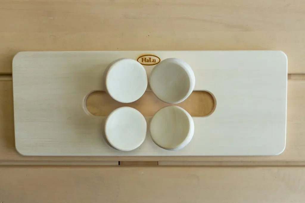 HaLu Aspen Anti-Theft Wooden Sauna Headrest/Pillow Sauna Pillow | Finnmark Sauna