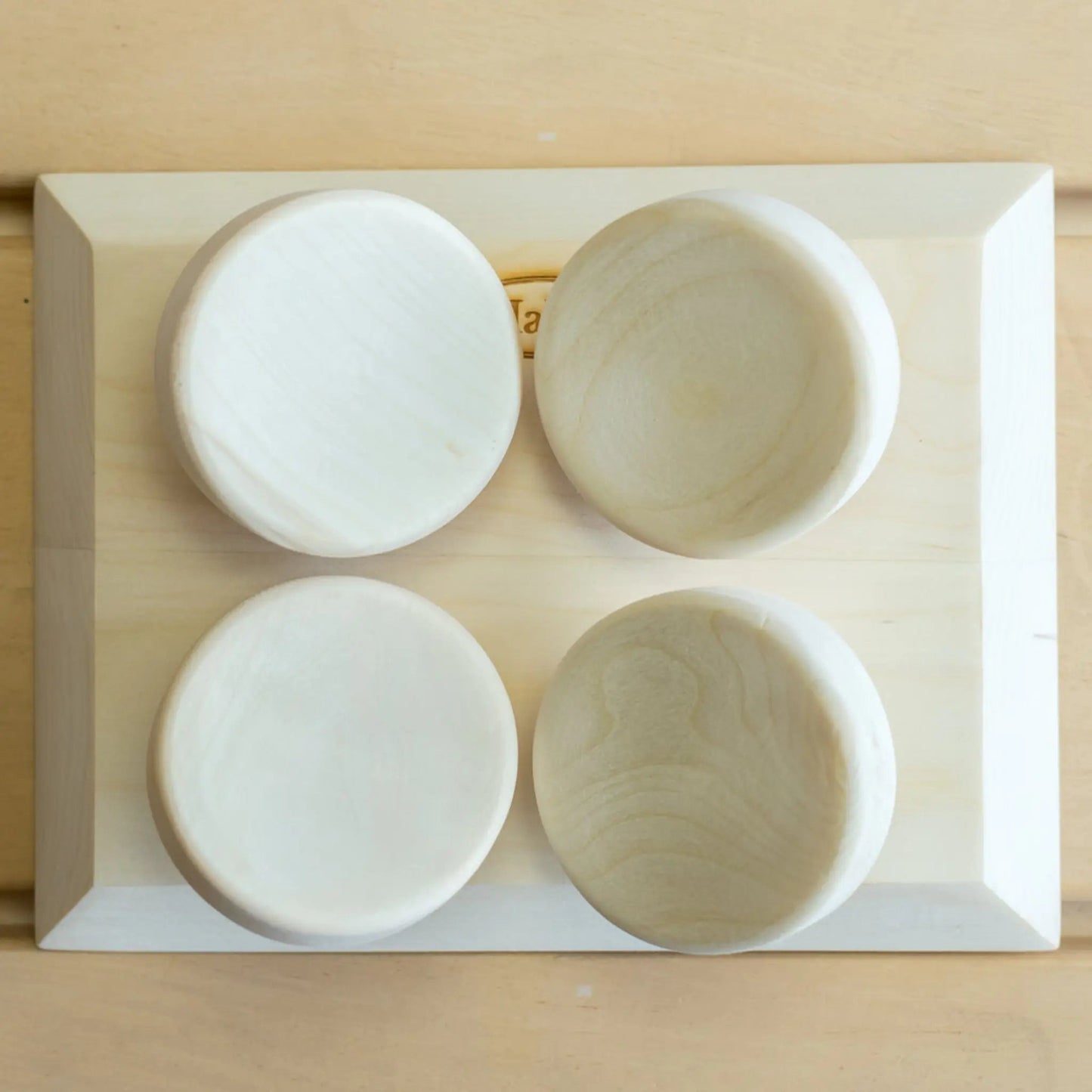 HaLu Aspen Rectangular Wooden Sauna Headrest/Pillow Sauna Pillow | Finnmark Sauna