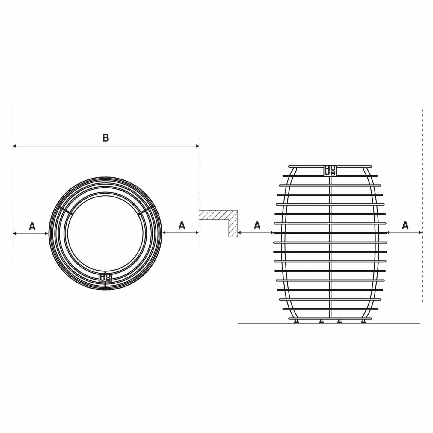 HUUM HIVE Electric Sauna Heater
