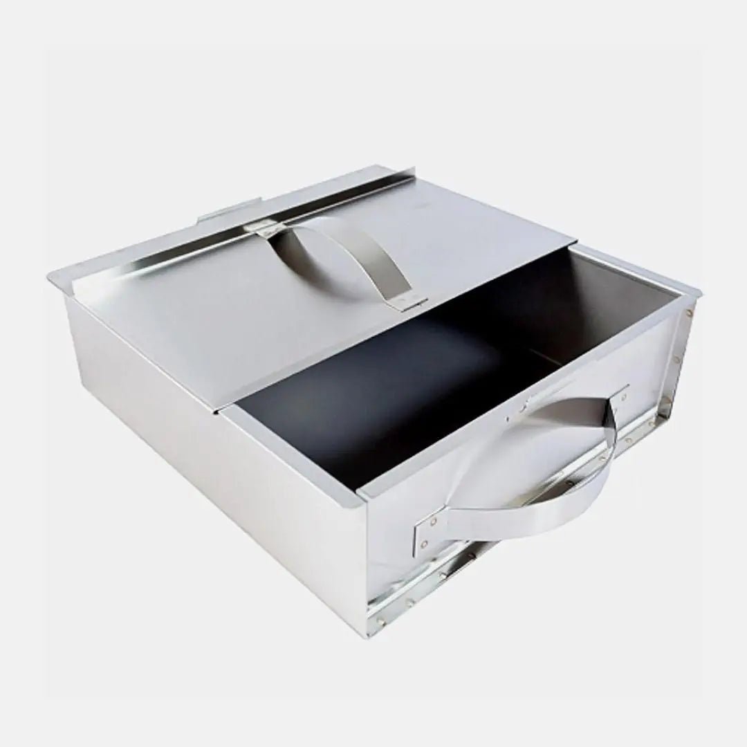 IKI Ash Box for Wood Burning Stoves Electric Sauna Heater | Finnmark Sauna