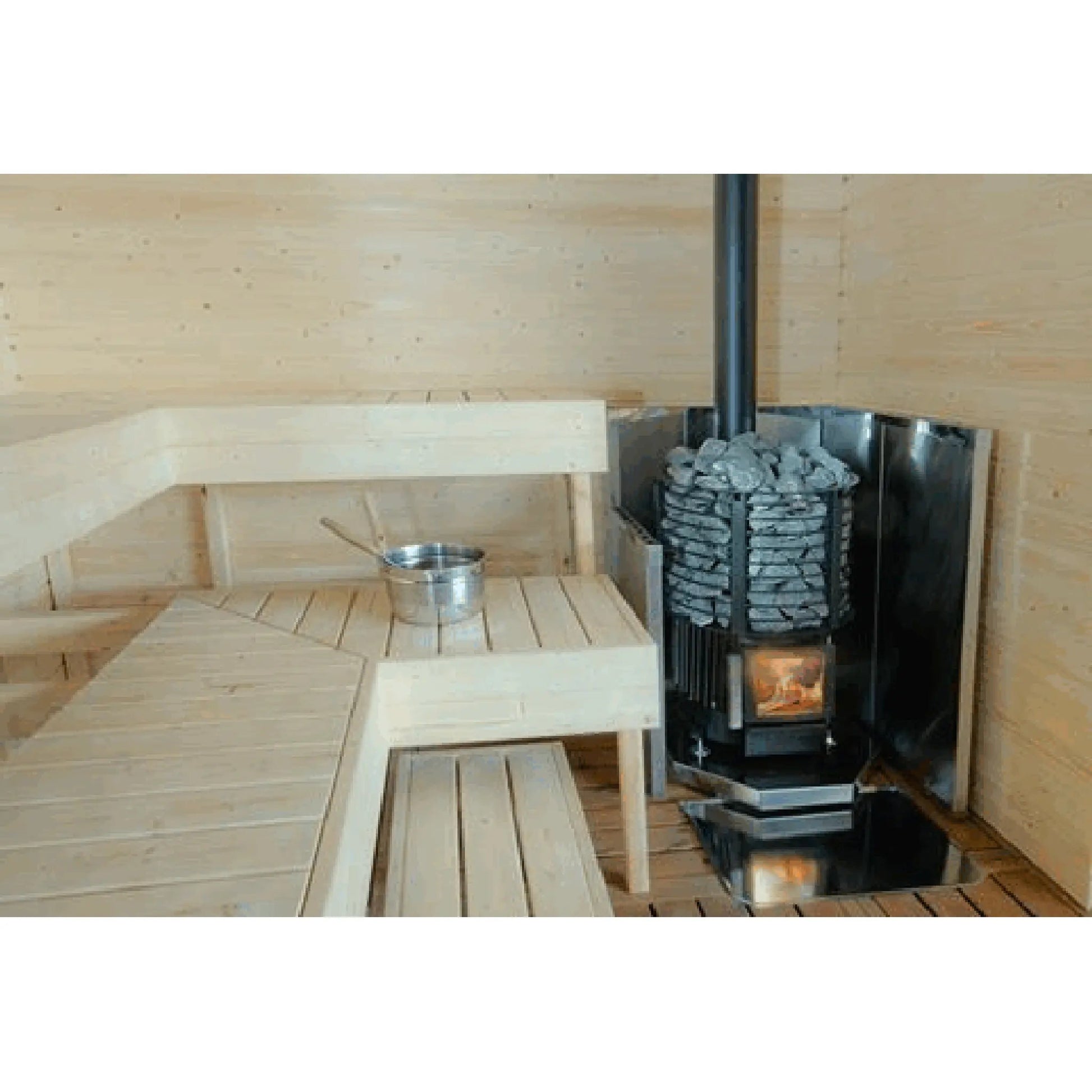 Narvi Inari Wood Burning Sauna Heater | Finnmark Sauna