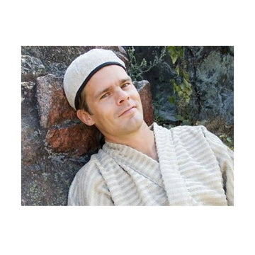Kuusi Sauna Hat Natural Linen Jokipiin Pellava Sauna Hat | Finnmark Sauna