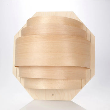 Large Wooden Light Shade Screen