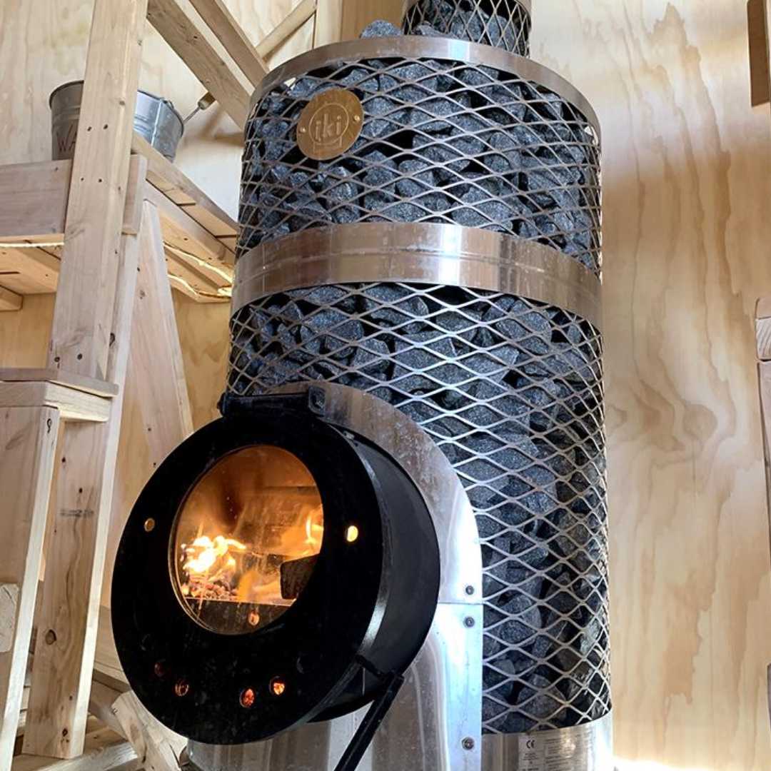 Löyly- IKI Wood Burning Sauna Heater Wood Burning Sauna Heater | Finnmark Sauna