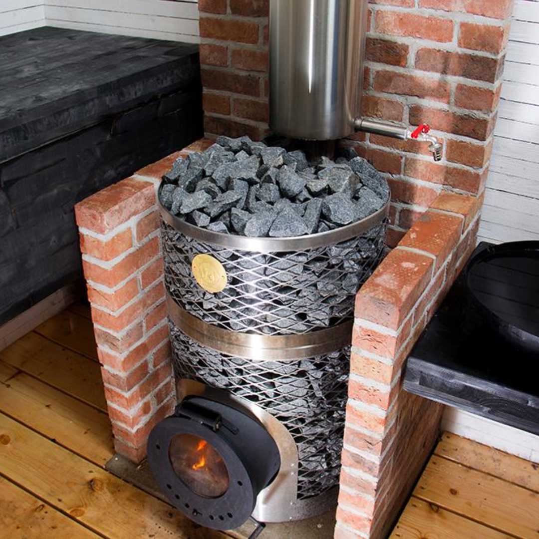 Löyly- IKI Wood Burning Sauna Heater Wood Burning Sauna Heater | Finnmark Sauna
