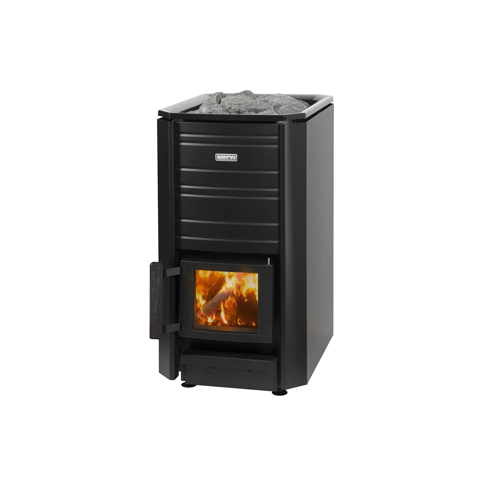 Narvi Black 16, 20, 24 Wood Burning Sauna Heater Wood Burning Sauna Heater | Finnmark Sauna