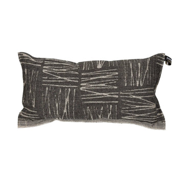 Punos Sauna Pillow natural / black by Jokipiin Pellava Sauna Pillow | Finnmark Sauna