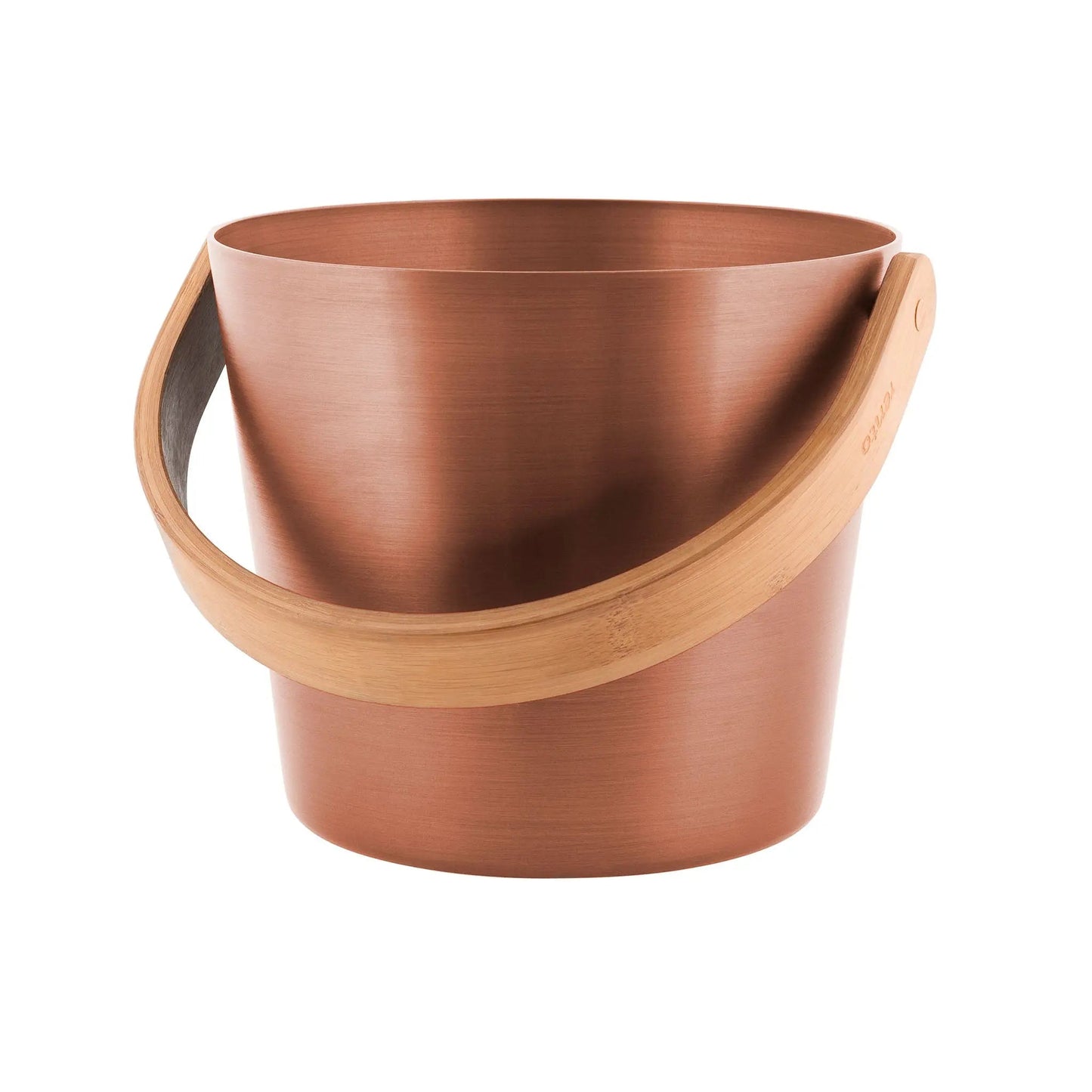 Rento 5l Anodised Aluminium Sauna Bucket in Copper Sauna Bucket/Pail | Finnmark Sauna