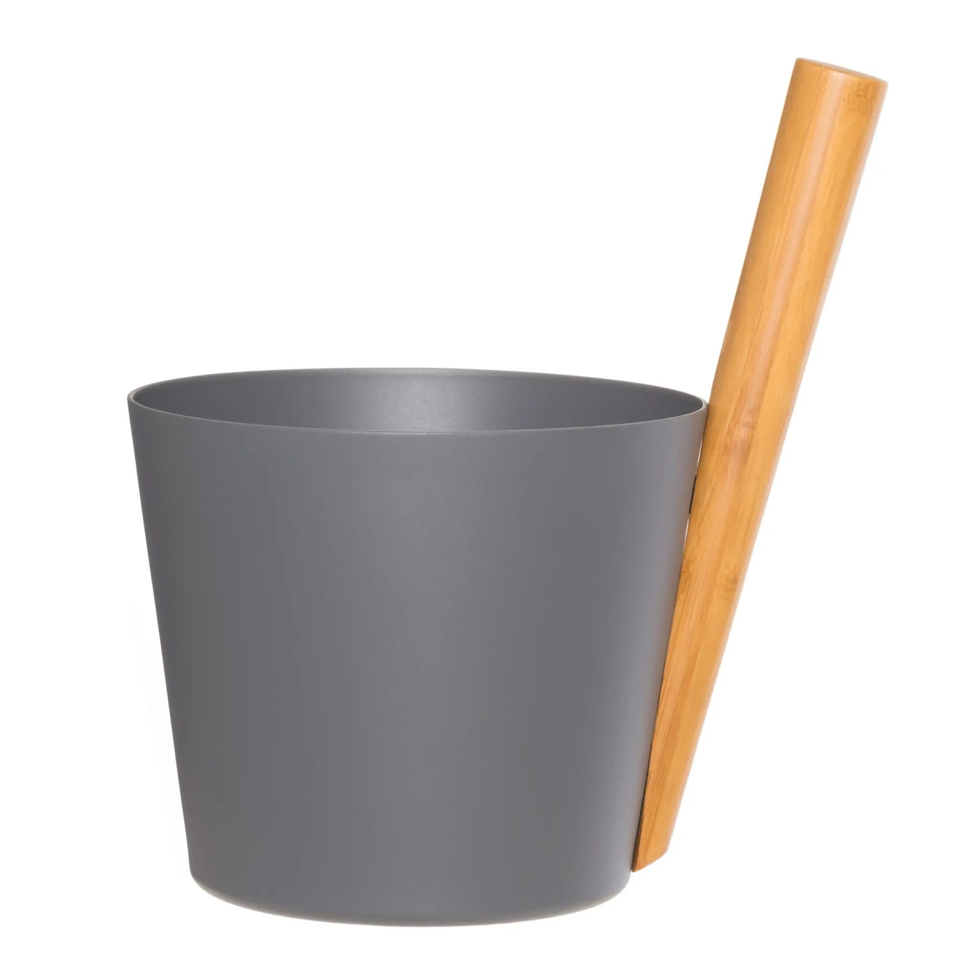 Rento 5l Anodised Aluminium Sauna Pail in Grey Sauna Bucket/Pail | Finnmark Sauna