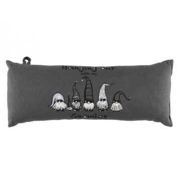Sauna Pillow "Hanging out with my Gnomies" Grey Sauna Pillow | Finnmark Sauna