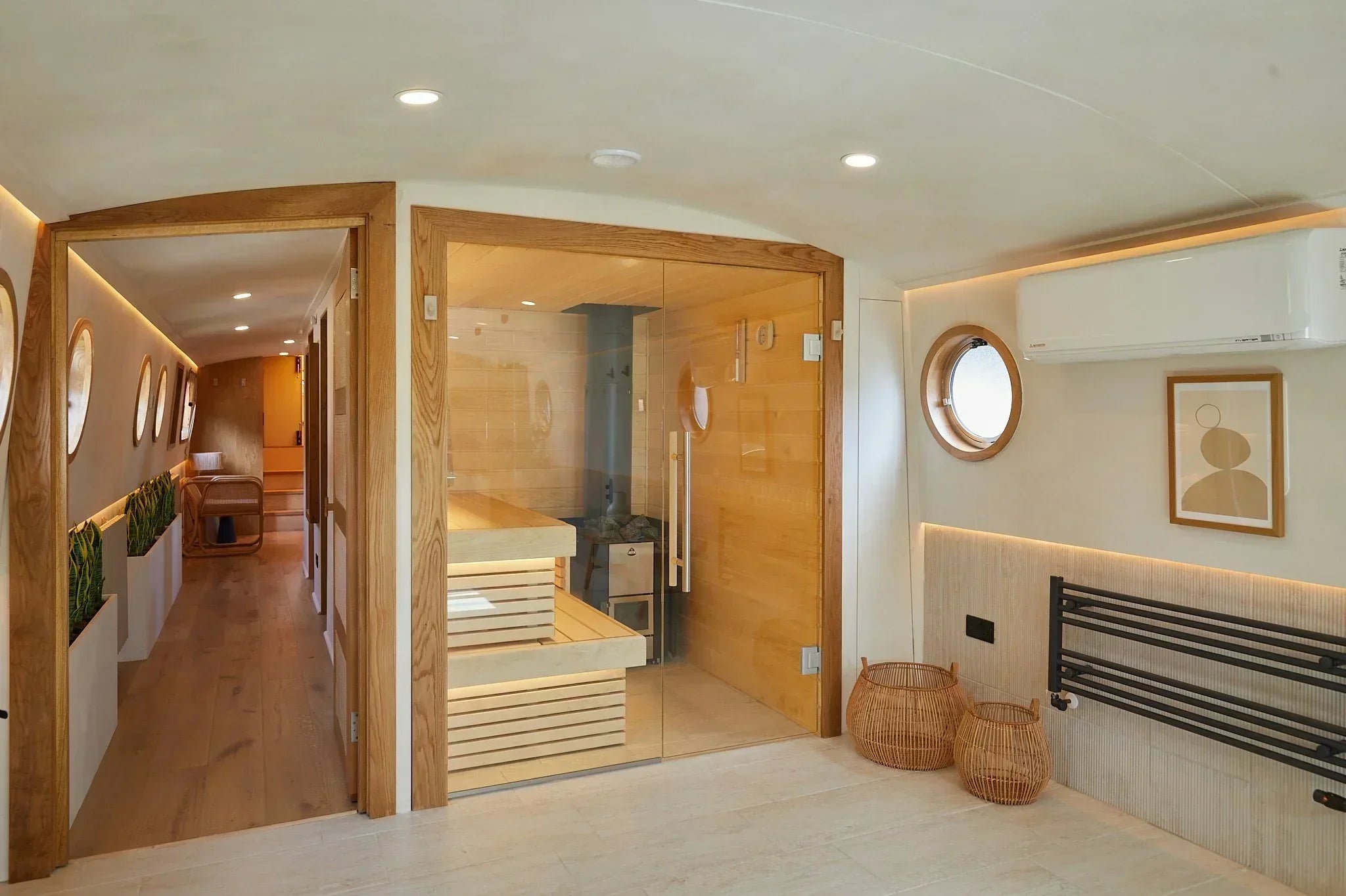 Finnmark Design & Materials: Maria Alexander Spa Boat, Regent’s Canal, London