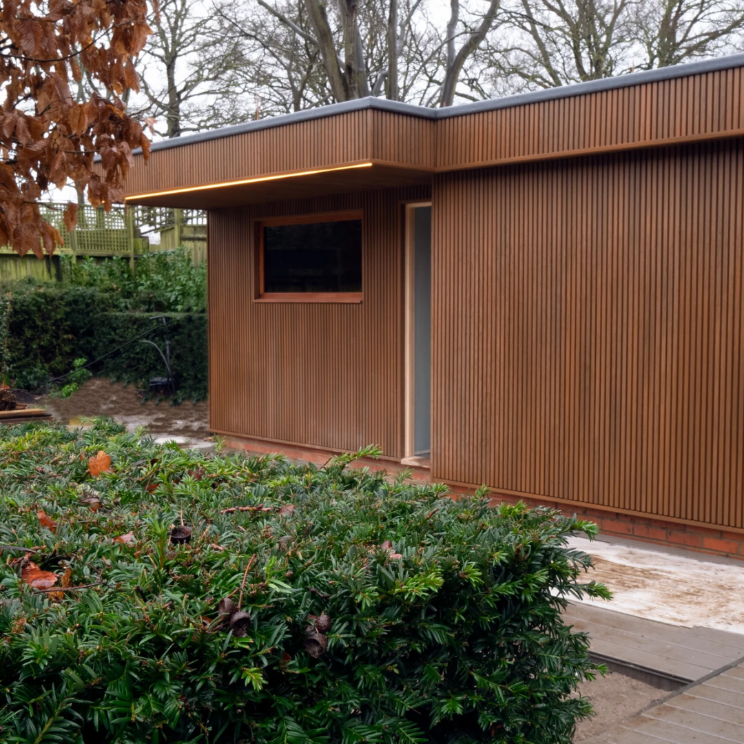 Bespoke outdoor sauna installation, Putney: South West London - Finnmark Sauna