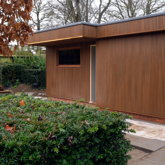 Bespoke outdoor sauna installation, Putney: South West London - Finnmark Sauna