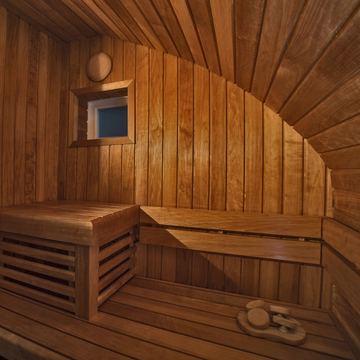 Bespoke micro sauna installation: Burghley Road, Kentish Town, North London - Finnmark Sauna