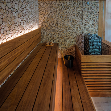 Bespoke sauna installation: Selside near Kendal, Lake District, Cumbria
