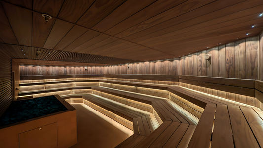 Bespoke Commercial Indoor Sauna Installation: The Arc, Canary Wharf, London