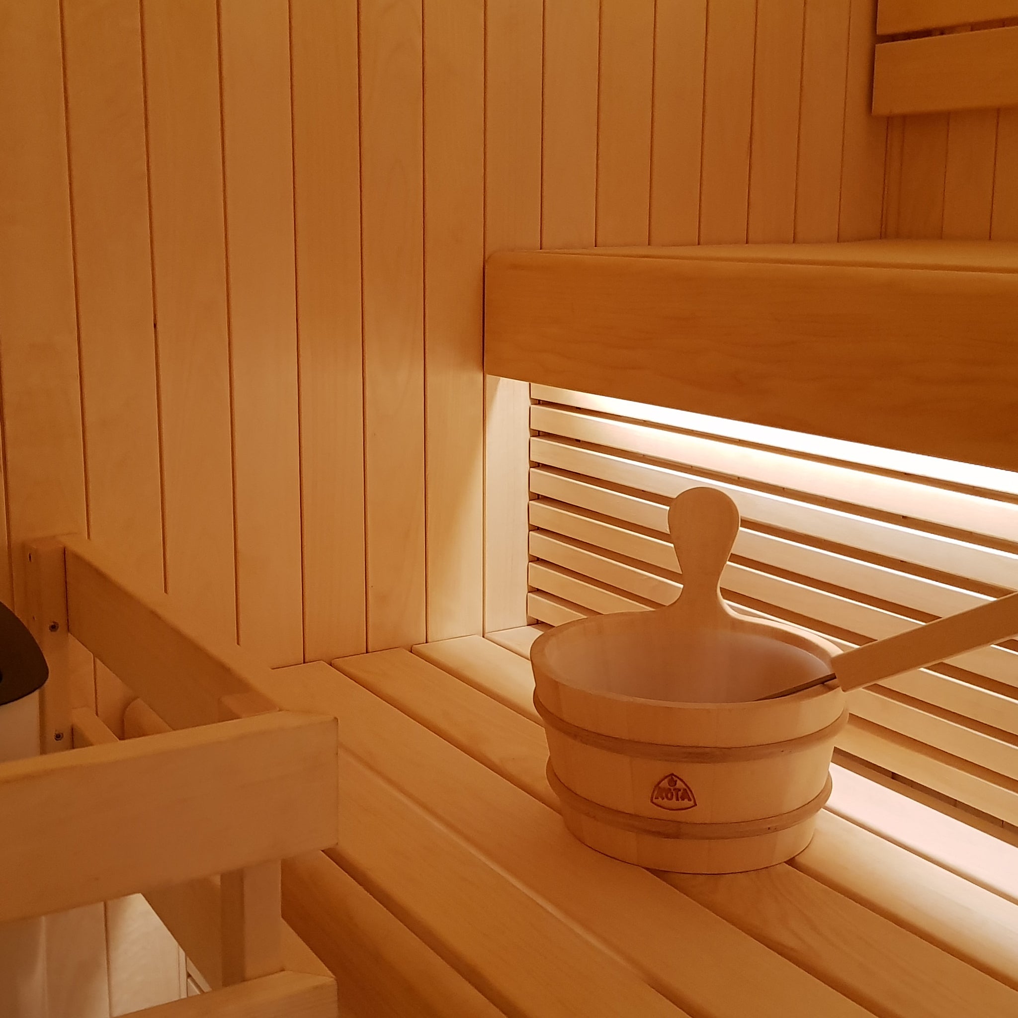 Bespoke sauna installation: Worsley, Greater Manchester - Finnmark Sauna