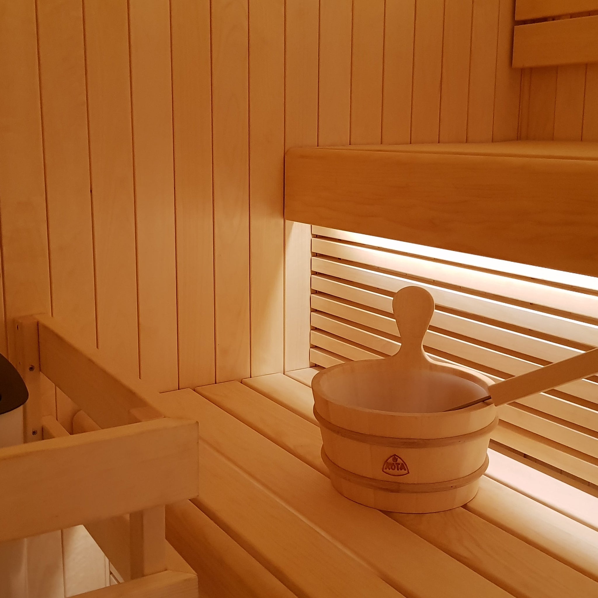 Bespoke sauna installation: Worsley, Greater Manchester - Finnmark Sauna