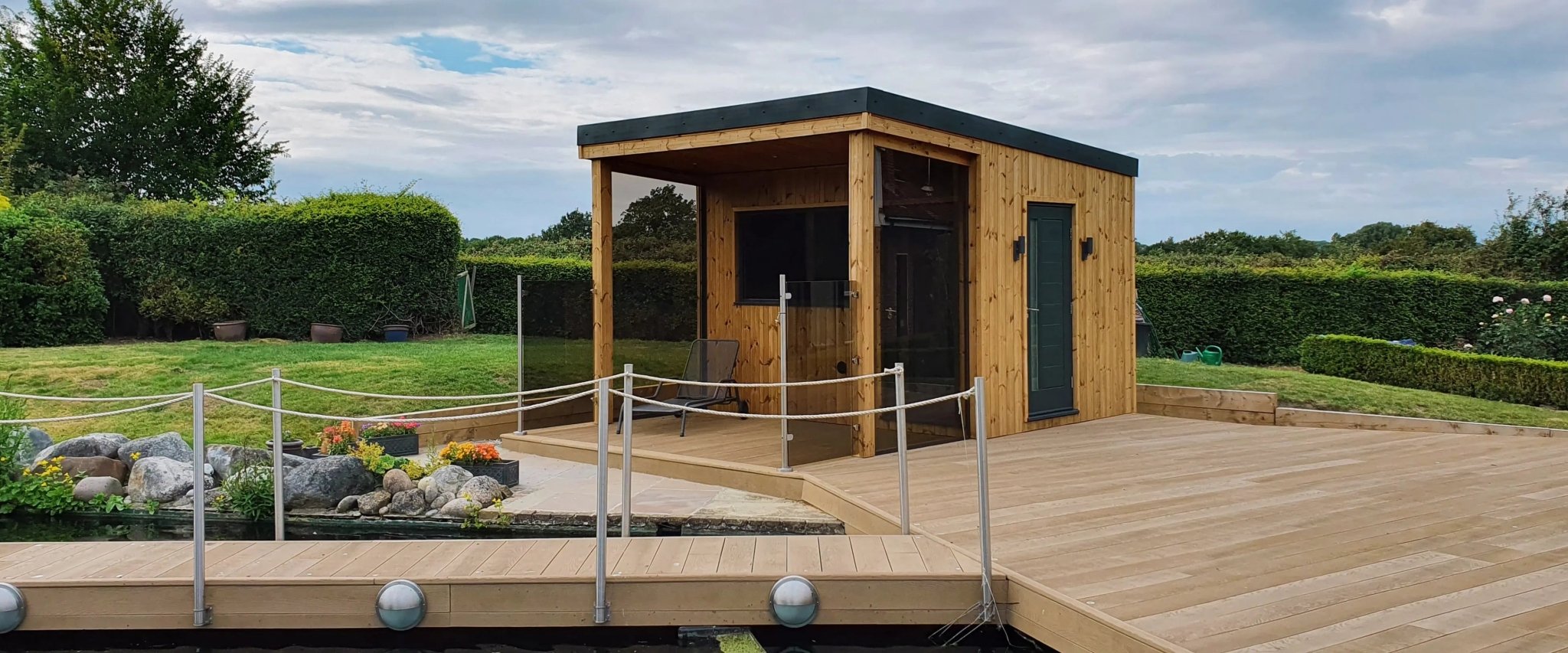 Outdoor and garden Finnish saunas - An interview with Technical Director Max Newport - Finnmark Sauna